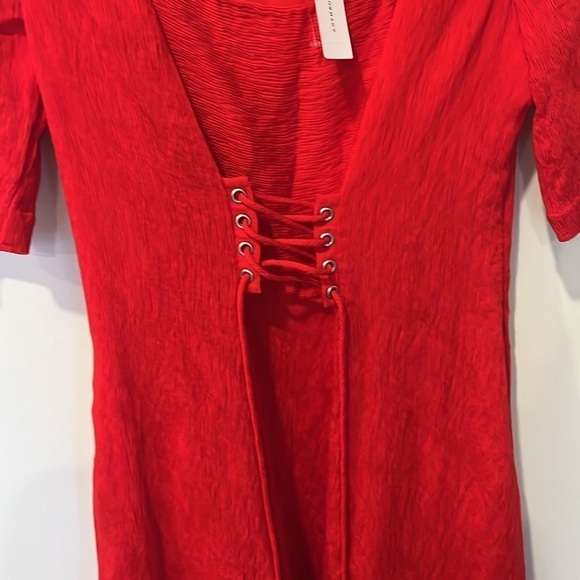 Anthropologie Maeve Juliet Corseted Dress NWT Size 12 - Picture 6 of 10